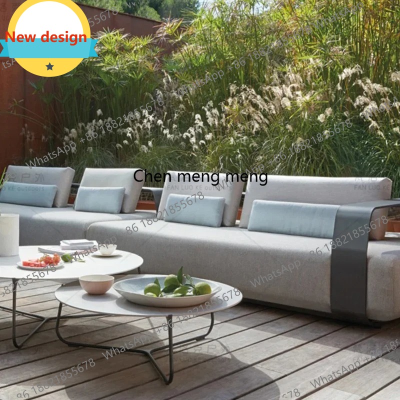 Outdoor Furniture Italian - D80 Italian Style Leisurely Courtyard Villa