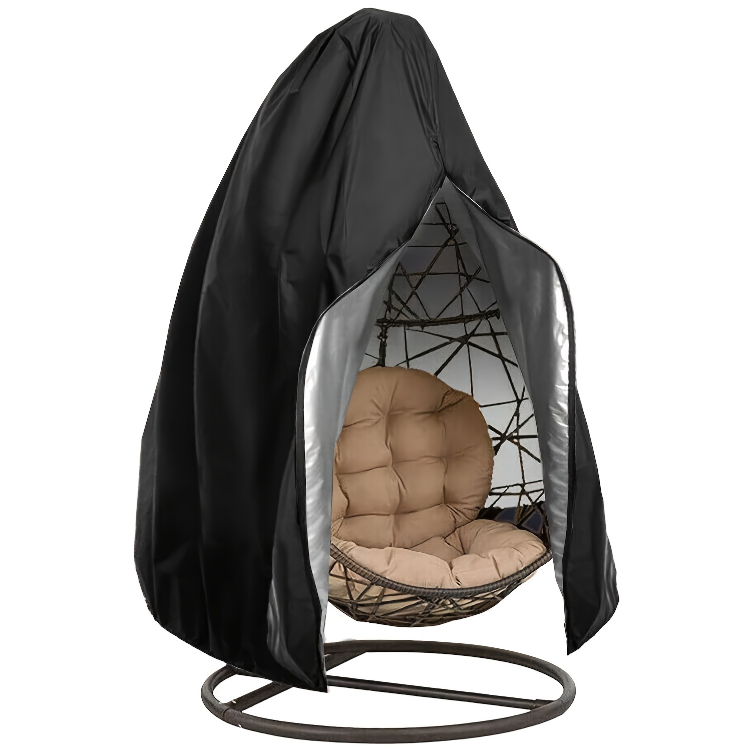 Outdoor Furniture Upholstery - 1 Piece Hanging Egg Chair Swing