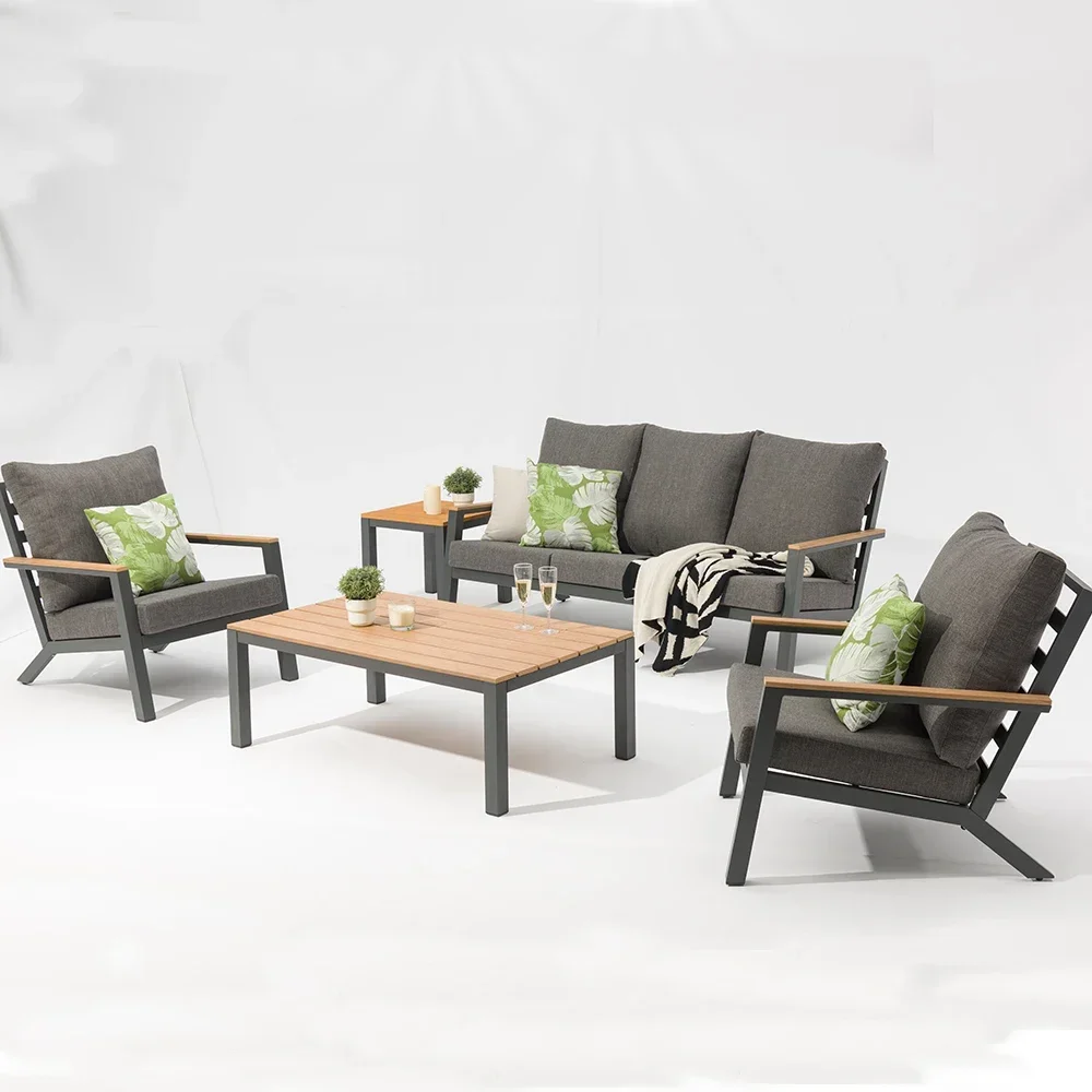 Outdoor Furniture Italian - l Aluminum Italian Outdoor Sofa With