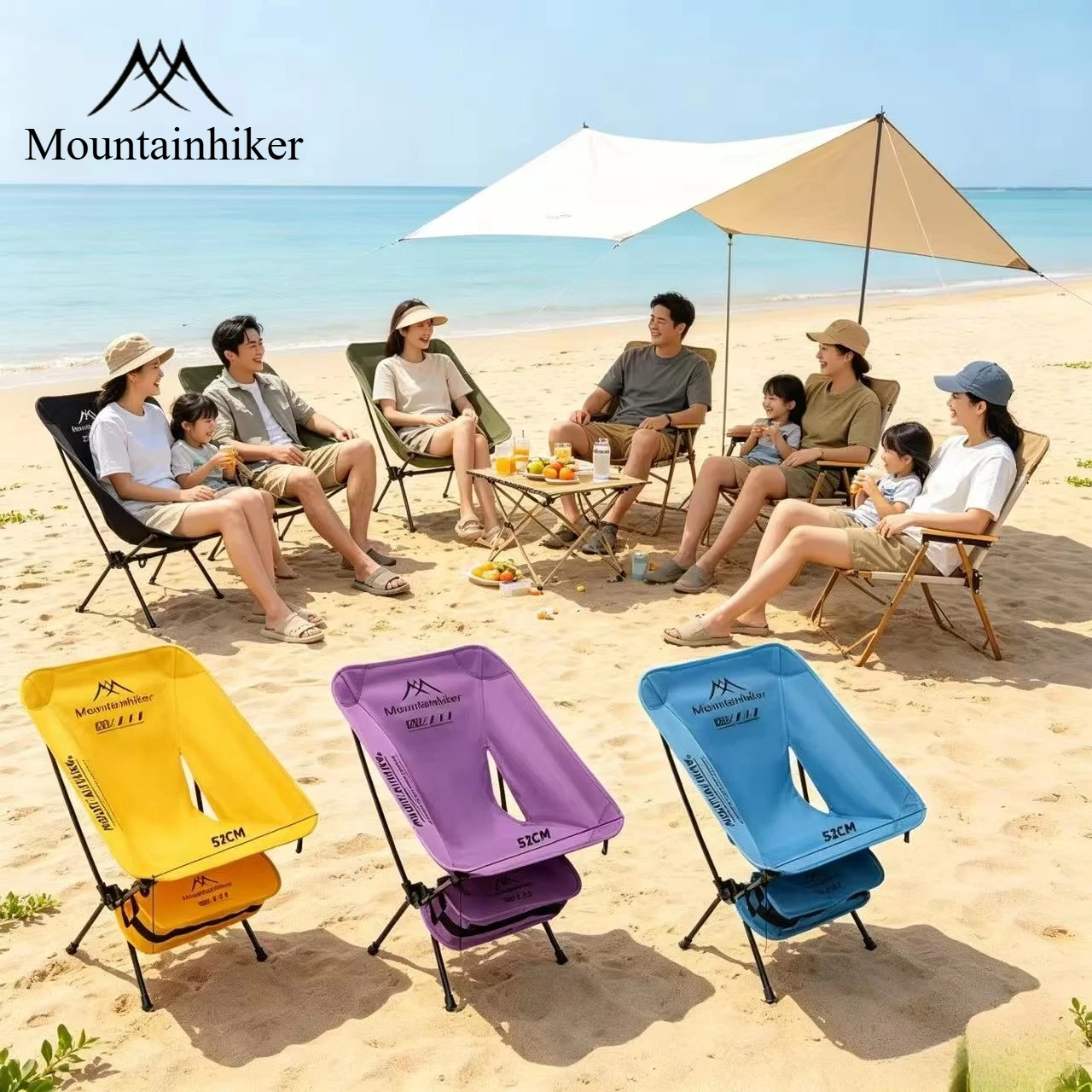 Outdoor Furniture Cheap - Ultra Light Folding Moon Chair Alu