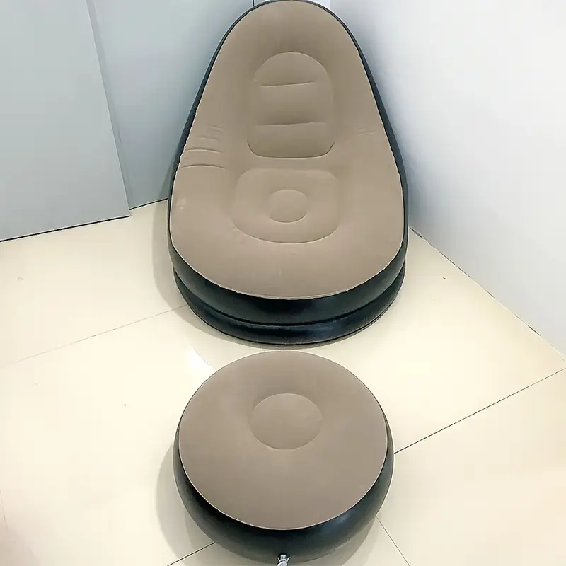 2Pcs Lazy Sofa Inflatable Chai - Outdoor Furniture Recliner Set review and price