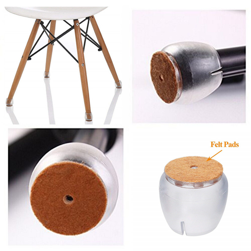 24pcs Silicone Chair Leg Prote - Outdoor Furniture Leg Protectors review and price