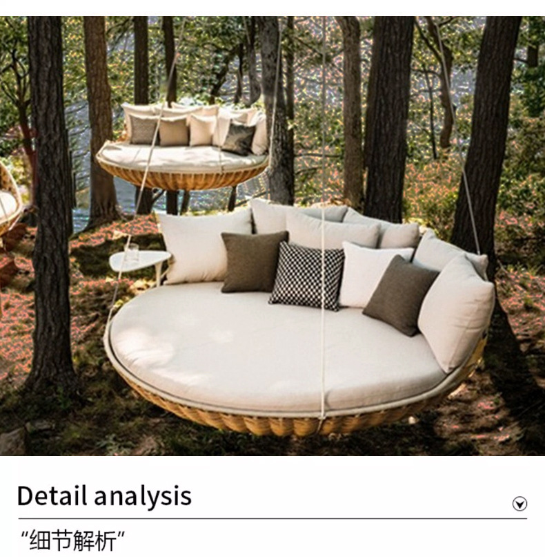Customizable outdoor villa bed - Outdoor Furniture Recliner Set review and price