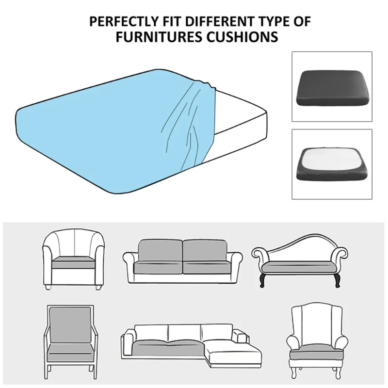 Elastic Waterproof Sofa Cushio - Outdoor Furniture Upholstery review and price