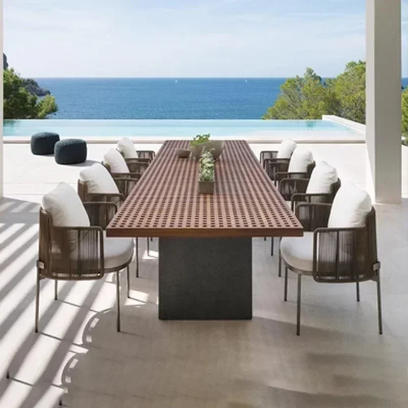Wood Waterproof Garden Furnitu - Outdoor Furniture Italian review and price