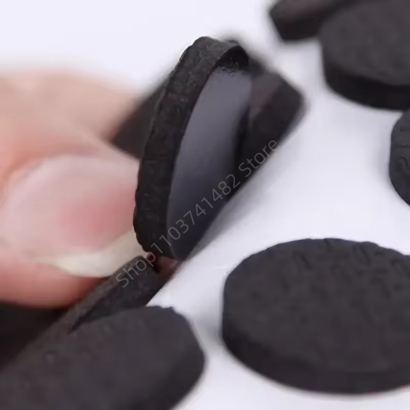 2-48Pc Self Adhesive Black Fur - Outdoor Furniture Leg Protectors review and price