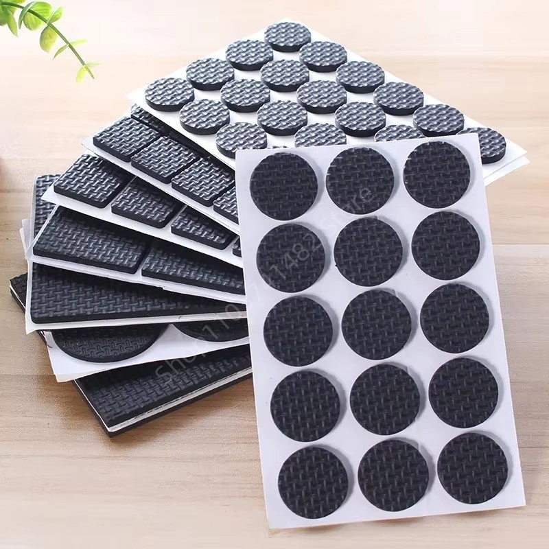 2-48Pc Self Adhesive Black Fur - Outdoor Furniture Leg Protectors review and price