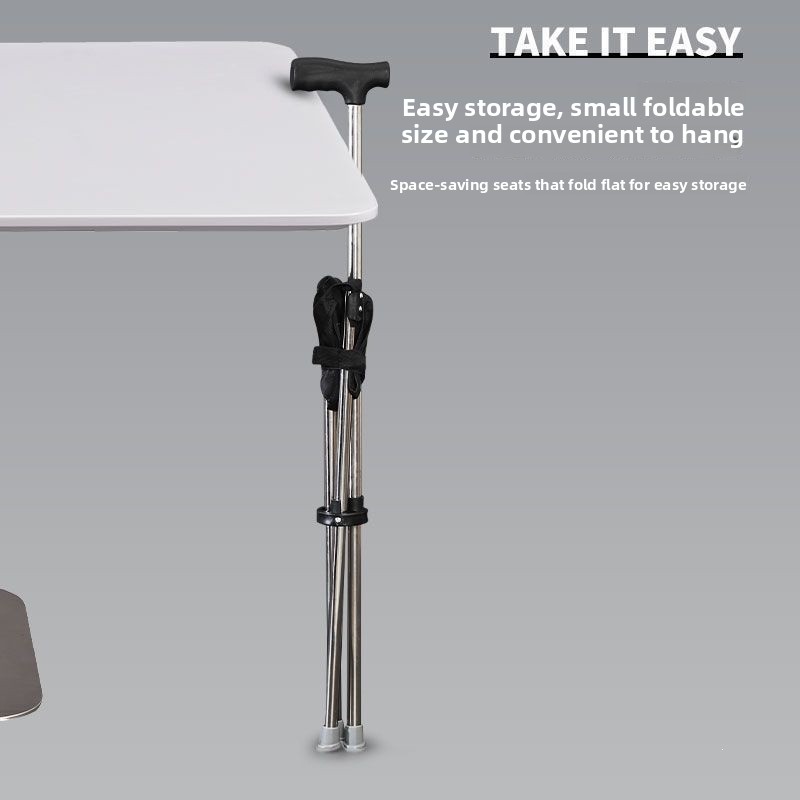 2-in-1 Folding Cane and Chair  - Outdoor Furniture Cheap review and price