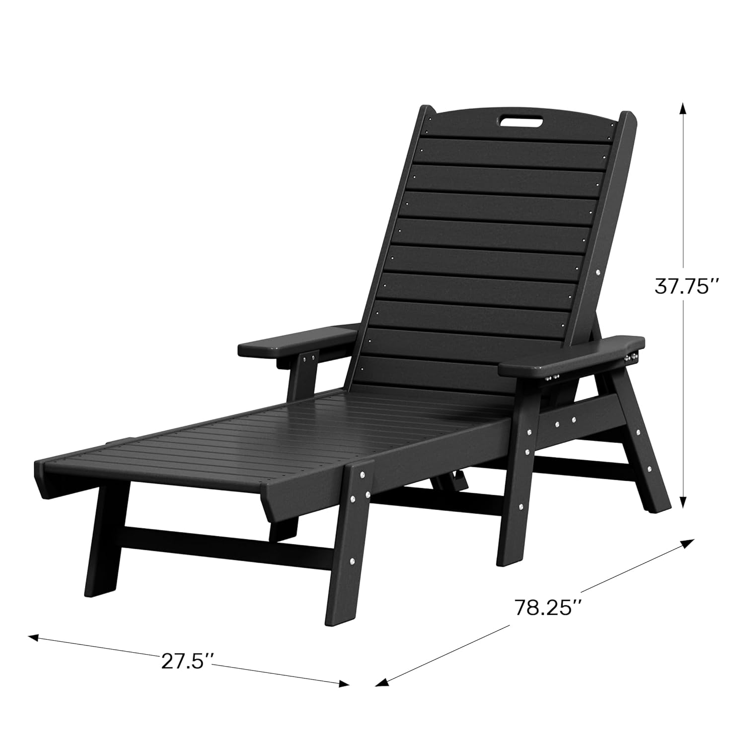 Malibu Poly Reclining Chaise L - Outdoor Furniture Recliner Set review and price