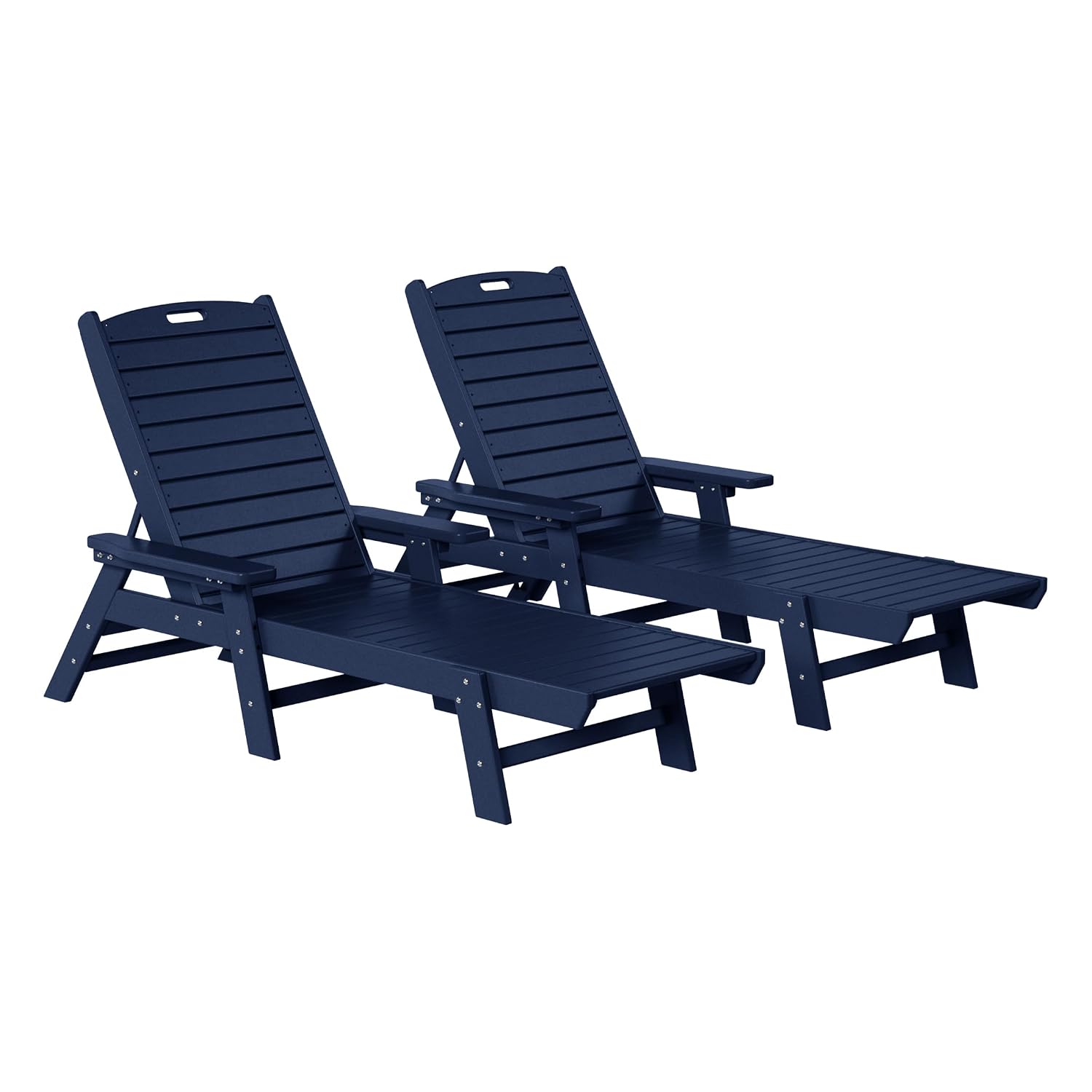 Malibu Poly Reclining Chaise L - Outdoor Furniture Recliner Set review and price