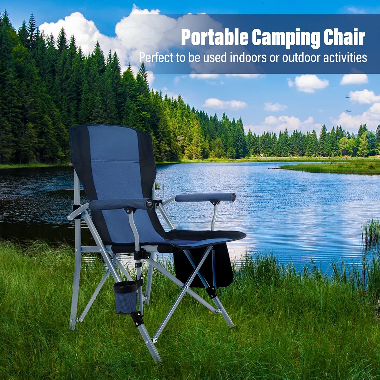 Outdoor Camping Folding Portab - Outdoor Furniture Recliner Set review and price