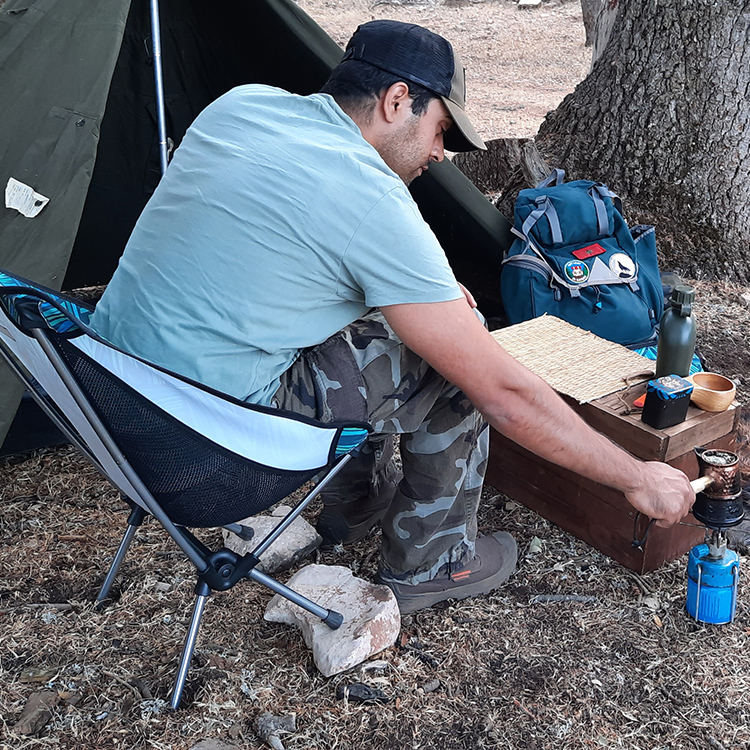 Portable Folding Camping Chair - Outdoor Furniture Recliner Set review and price