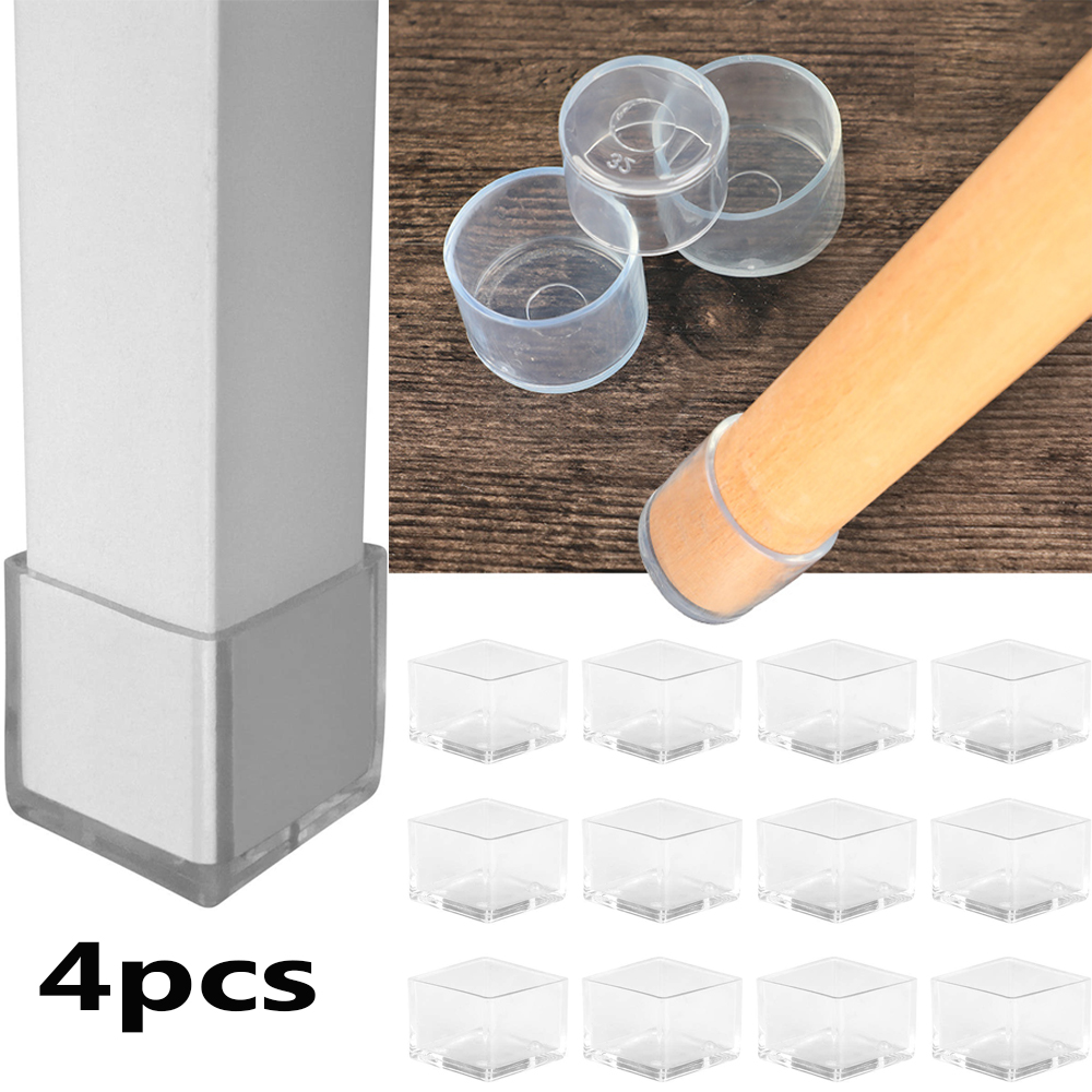 4pcs/set Chair Table Foot Caps - Outdoor Furniture Leg Protectors review and price
