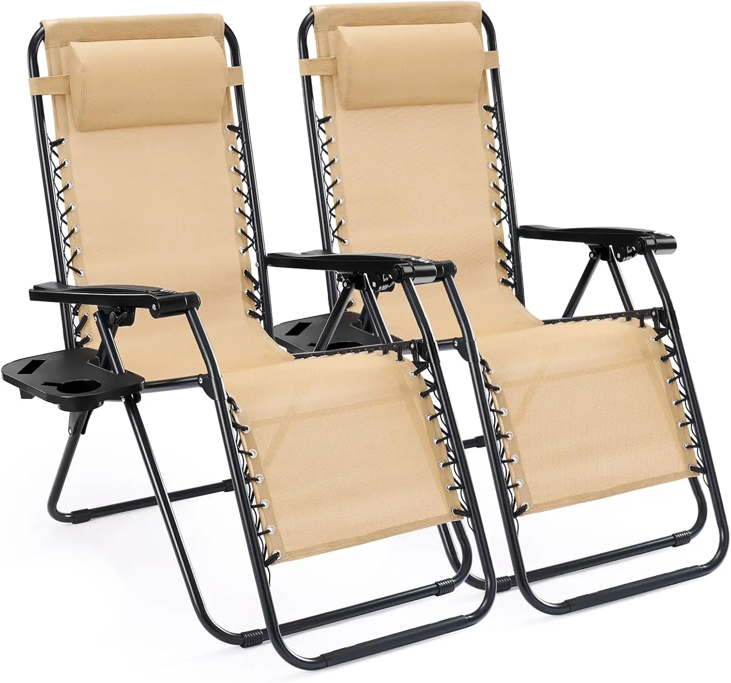 Zero Gravity Lounge Chair Set  - Outdoor Furniture Recliner Set review and price