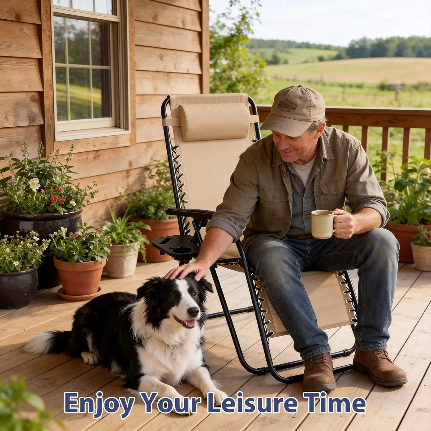 Zero Gravity Lounge Chair Set  - Outdoor Furniture Recliner Set review and price